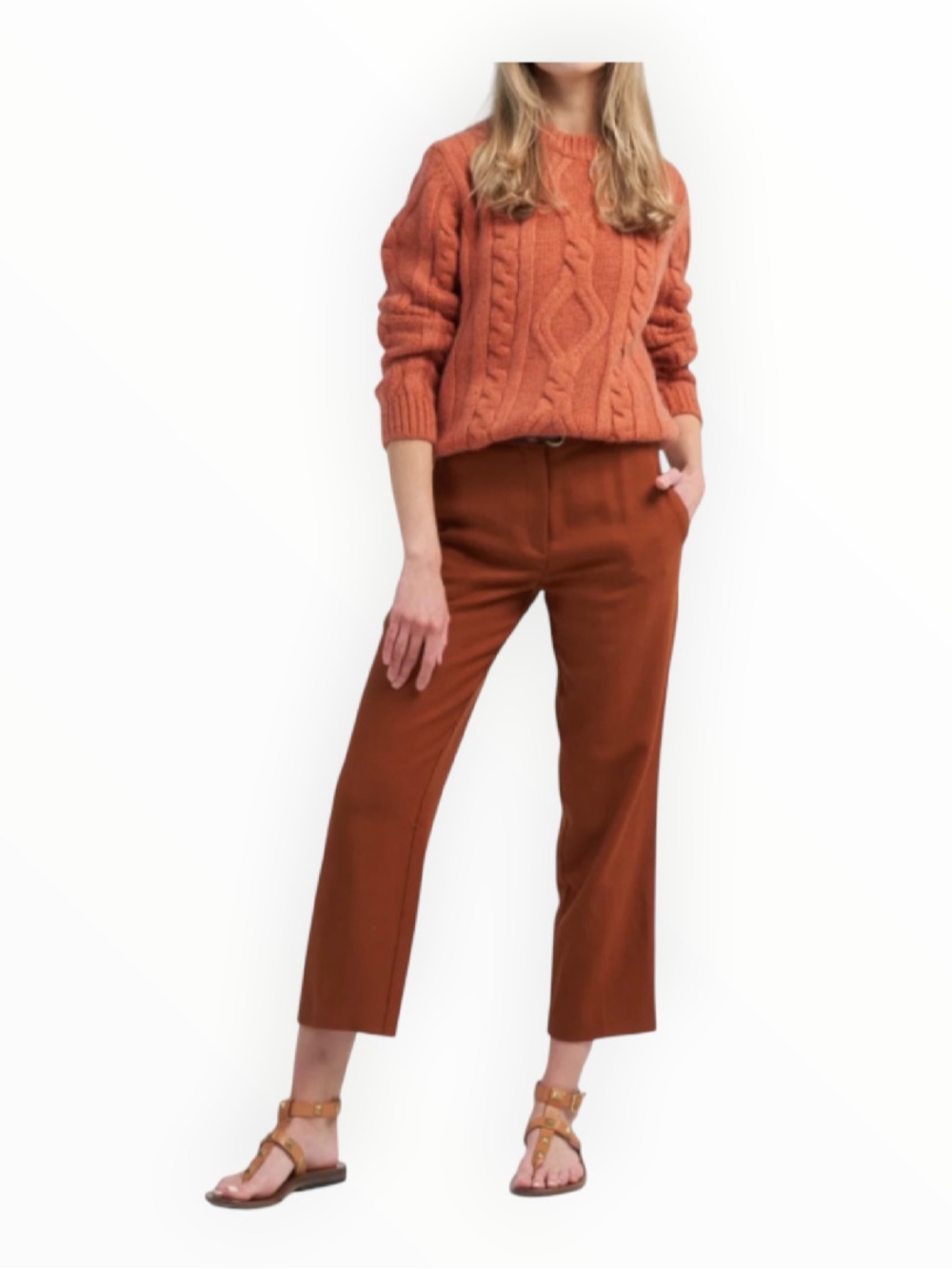 ODEEH Trousers - Henna